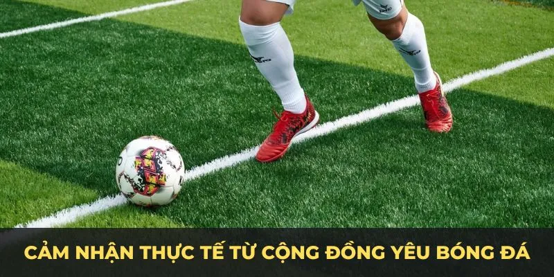 Cảm nhận thực tế từ cộng đồng yêu bóng đá