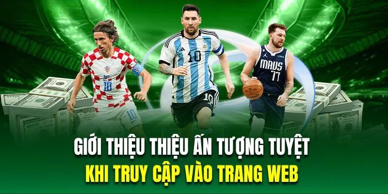 Giới thiệu ấn tượng tuyệt vời đầu tiên khi truy cập vào trang web 